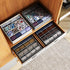 Joyoldelf 4 Pack Sock Drawer Organizer, 16-cell Fabric Dresser Drawer Organizers for Socks, Lingerie, Handkerchiefs,