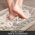 Pauwer Anti Fatigue Kitchen Mat Set of 2, Non Slip Cushioned Kitchen Rugs, Waterproof PVC Foam Runner