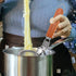 Kichvoe Stainless Steel Noodle Strainer, Fine Wire Mesh Pasta Basket for Cooking, Frying, and Dumplings