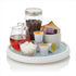 Copco Basics 12-Inch Non-Skid Lazy Susan Turntable, Pantry Cabinet Organizer, White