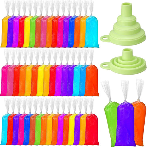 Hoolerry 600 Pcs Disposable Ice Lolly Bags Plastic Mold Ice Cream Bags