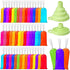Hoolerry 600 Pcs Disposable Ice Lolly Bags Plastic Mold Ice Cream Bags