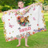 Caiibaoob Swimming Turtle Hooded Bath Towels for Girls,Soft Cotton Shower Beach Blanket (Turtle)
