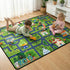 Kids Car Rug Play Mat 2.5x4 Feet City Life Road Traffic Carpet