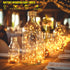 6 Pack 2PCS 6.5ft 20LED Fairy Lights Battery Operated with Timer Remote Warm White Twinkle Lights Waterproof Silver