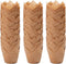 Ruisita 150 Pieces Mini Tulip Baking Cups, Muffin Liners for Parties (Natural)