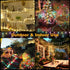 50FT 150 OMIKA Connectable Globe String Lights Outdoor Waterproof, LED Fairy Lights with Remote Timer, Multicolor
