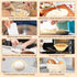 13Pcs 9in 10in Set TOKPELA Sourdough Starter Kit Sourdough Bread Baking Supplies, Complete Bread Making Tools Round