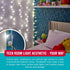 50 Pack 24 VELCRO Brand Indoor Light Clips for Hanging String Lights, Holds Up to ft, Transparent Peel-and-Stick Wall