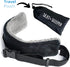 Travel Pillow Alternative with Airplane Head Straps and Car Support Band, Compact Neck Support for Travel