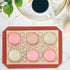 Baking Sheet with Silicone Mat Set of 4, Deedro Stainless Steel Cookie Sheet with Non-Toxic Baking Mats.