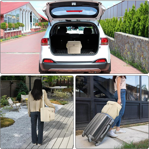 Mini Fridge Travel Case, 4L/6 Cans Portable Cover for Frigidaire EFMIS129, AstroAI, Cooluli