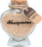 Honeymoon Sand Keepsake Jar - Unique Romantic Gifts for Newlyweds, Wedding, Engagement, Vacation Travel (HEART SHAPED