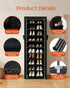 CASAMAYA 10 20 Closet, SRT102B01 Shoe Rack with Covers, Tiers Tall Shoe Rack Organizer, Large Capacity Shoe Shelf