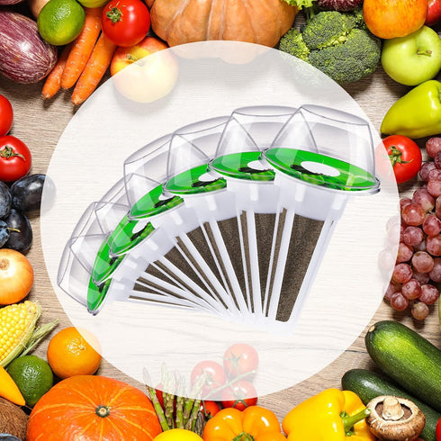 240 Vesici Pieces Hydroponic Pod Kit Including Grow Baskets Grow Sponges and Domes Pod Labels Hydroponics Growing Kit
