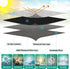 Waterproof Window Air Conditioner Cover for Outside, Detachable Drip Cushions, All Seasons AC Protection