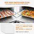 Parchment Paper Sheets for Toaster Oven Air Fryer 9 x 11, Compatible with Gowise, Cuisinart, Non-Stick Paper Liners