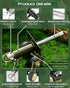 4 lbs Firecracker Cannon, Stainless Steel Mini Cannon Model Shoots Firecrackers, Military Collectible Ornaments, Robust
