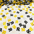 30 Confetti Birthday Party Supplies, 30th Anniversary Glitter Metallic Foil Table Scatter (Golden Black Silver)