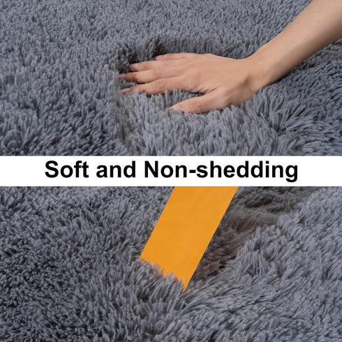 2 Packs 2x3 Ultra Soft Runner Rugs for Bedroom Hallways with Upgraded Non-Slip Rubber Backing & Thick Memory Sponge