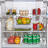 14.8'' 2 Pack vacane Long Breastmilk Storage Container, Clear Narrow Fridge Organizer Refrigerator Bin with Handles