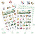 Fahdatzh Travel Games Bingo Cards, Journey Theme Bingo Game, Trip Game for Family