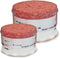 KitchenArt Adjust-A-Burger Press Set, 2-Piece, Plastic, White