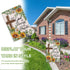 With God All Things Are Possible Christian Decorative Garden Flag | Religious Cross Sunflower Outdoor Décor