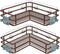 Nieifi Adhesive Corner Shower Caddy Shelf Basket Rack with Hooks, Rust Proof