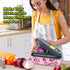 Yusshn Chopper,12-in-1 7 Vegetable Multifunctional Food Chopper,Professional Onion Chopper with Blades,Vegetable Cutter