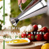 17 oz 500ML 0.5 Olietta Olive Oil Dispenser Bottle Gold Stainless Steel Non Drip Leak Proof No Mess Vinegar Pourer