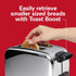 Hamilton Beach Retro Toaster - 2 Slice, Polished Stainless Steel, Wide Slots, Sure-Toast Technology, Bagel & Defrost