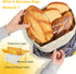 EthosCraft 2 Packs Bread Bags for Homemade Bread- XL Beeswax Bread Bags for Sourdough Reusable Food Grade Bread Storage
