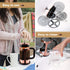 French Press Coffee Tea Maker, Upgrade Heat Cold Resistant Thickened Glass, 4 Level Stainless Steel Filtration, 1000ml