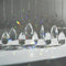 10pcs Crystal Sun Catcher, 38mm Hanging Clear Teardrops Chandelier Crystals Parts Prisms