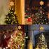 Brizled 9.25in Christmas Snowflake Tree Topper with 20 Warm White Lights, UL Certified Plug in Christmas Tree Decoration