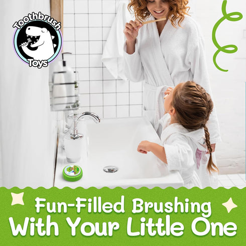 2 English Tree Toothbrush Timer for Kids Musical Minute Teeth Brushing Timer with Lights, Educational Toothbrushing