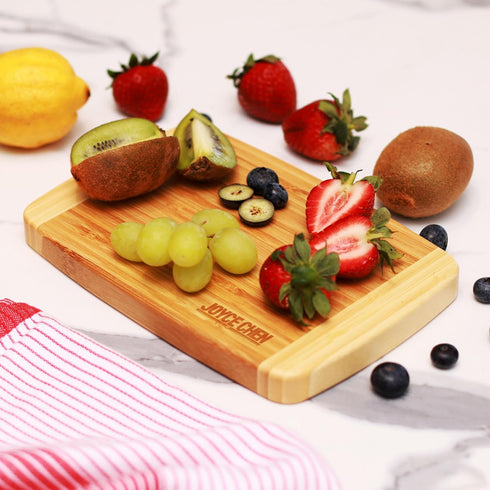 Joyce Chen Compact Bamboo Cutting Board, 5x7 Inches