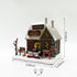 MOMENTS IN TIME 9”H Hand-Painted Polyresin LED Lighted Christmas Village House, Sugar Shack