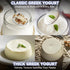Party Desserts 1.5Qt Greek Yogurt Strainer with Lid, Yogurt Maker, Yoghurt Filter with Ultra Fine Nylon Mesh Strainer