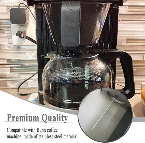 Deliming Spring for Bunn Coffee Brewers 01188 01188.0000, Reusable Coffee Maker Cleaner (Pack of 1)