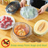 100 Bowl Covers for Bread Proofing, Large Plastic Wrap for Sourdough Baking, Reusable Plate Covers