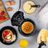 Presto Belgian Waffle Bowl Maker - Black, 9.3 x 8.25 x 5.25 inches