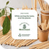 Birch Wood Coffee/Beverage Stirrers 7" (1000 Pack) Eco-Friendly for Your Coffee Nook