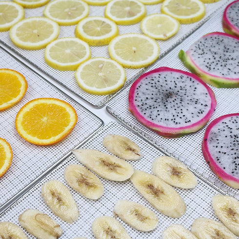 Silicone Mesh Dehydrator Sheets for COSORI, 6pcs 12 x 13 inch, Compatible with Chefman and Magic Mill