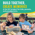Set, 6+ SparkJump Picnic Table Feeder for Squirrels - DIY Woodworking Project for Kids and Families, Includes Tools