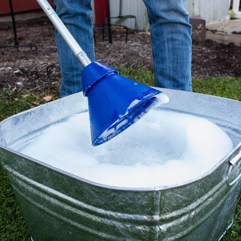 Lehman's Manual Clothes Washer Plunger - Portable Agitator for Bucket, Sink, or Tub - Wash Without Electricity