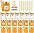 BIGIVACA 3 oz Mini Honey Jars - 20 Pack Hexagon Glass Jars
