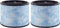 AP200 Filter Replacement, 2 Pack, Compatible with Instant® AP200 Air Purifier, H13 Grade True HEPA and Activated Carbon