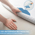 Mooreeke Premium Full Size Nylon Mattress Protector - 100% Waterproof, Naturally Cooling, Fitted Cover for Up to 14"